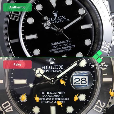 how to tell a fake submariner rolex|identifying rolex watches.